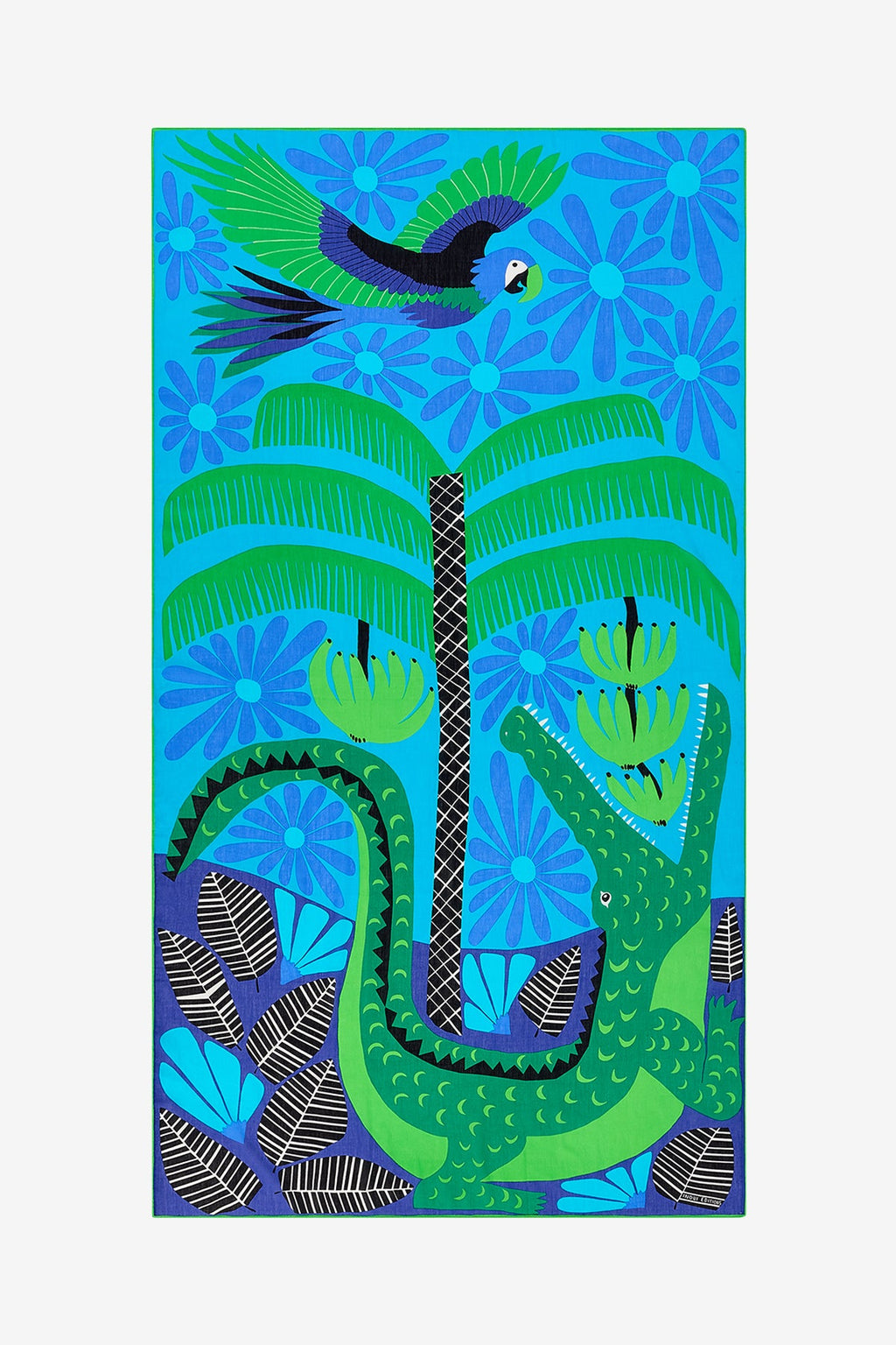 Inoui Scarf 100 MANGROVE 100 x 190cm