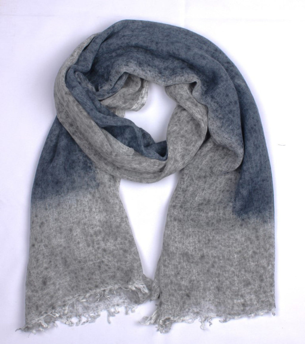2Tone Wool Blend Scarf