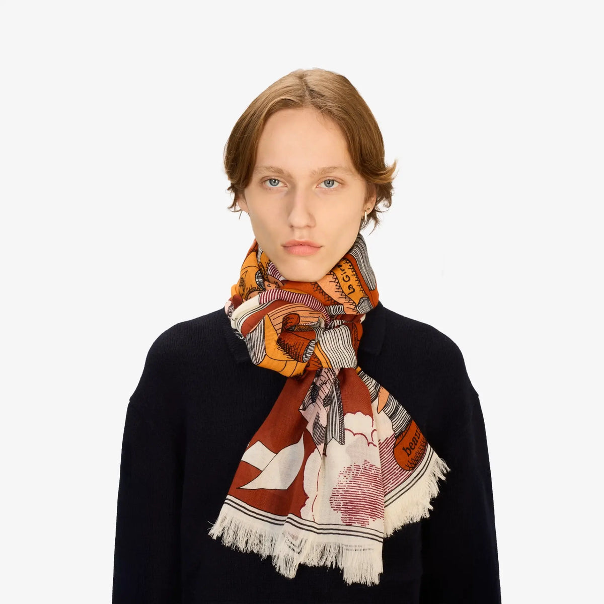 Editions Wool Scarf -  70x190cm