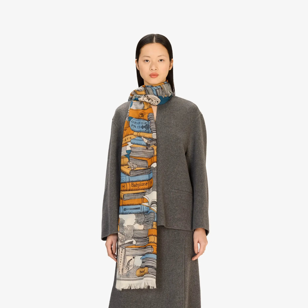 Editions Wool Scarf -  70x190cm