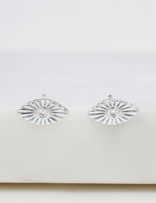 Evil Eye Stud Earring