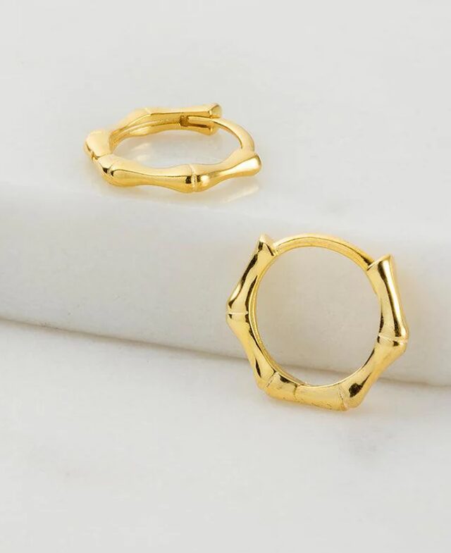 Rye Huggie Earrings