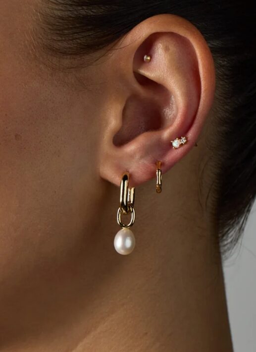Rye Huggie Earrings