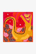 Inoui Scarf Square 100 MANGROVE 100 x 100cm - Pink