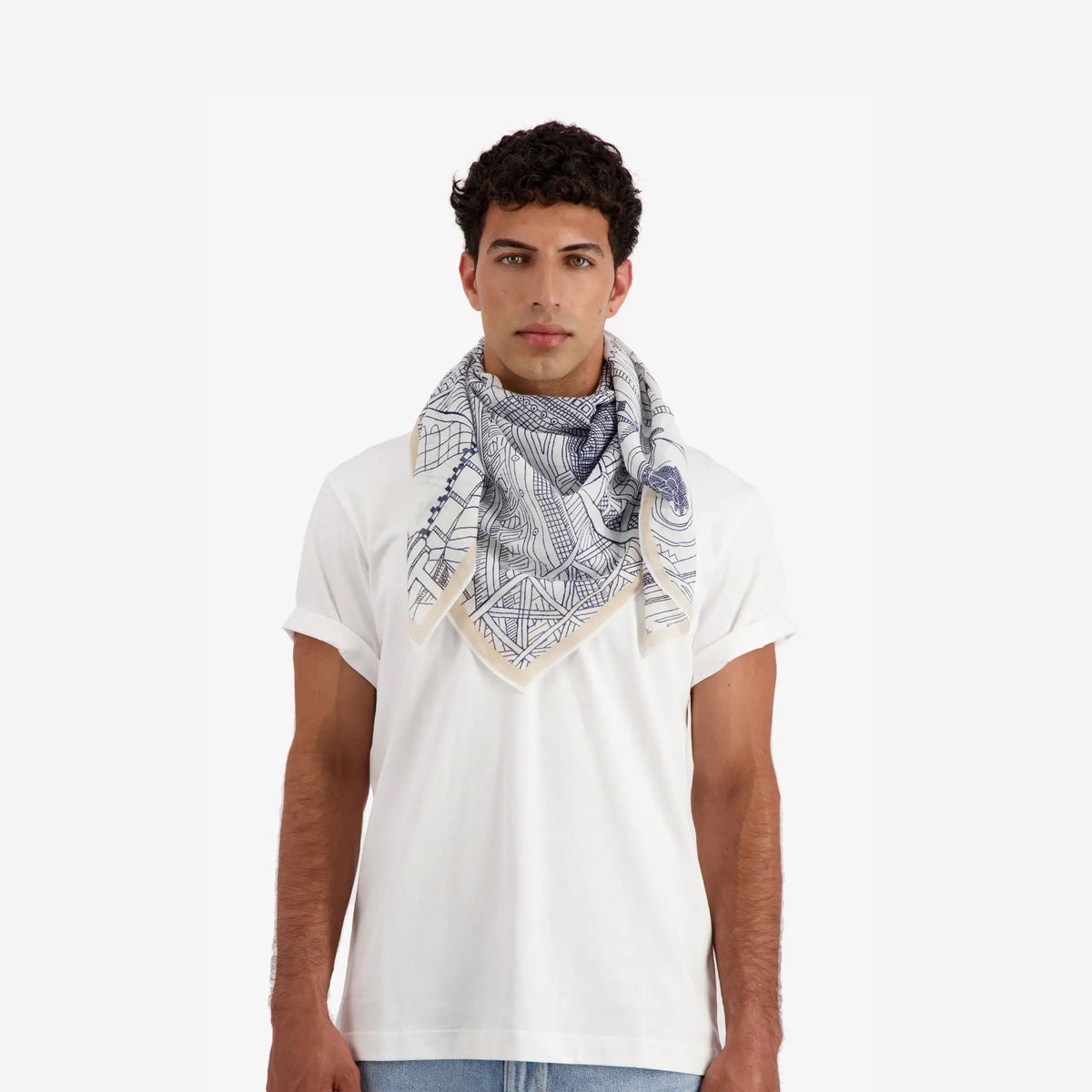 Inoui Scarf Square100 PARIS 100 x 100cm