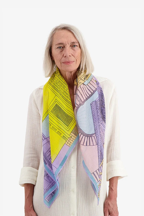 Inoui Scarf Square100 PARIS 100 x 100cm