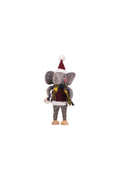 FELT Standing Elephant - Tartan Tony