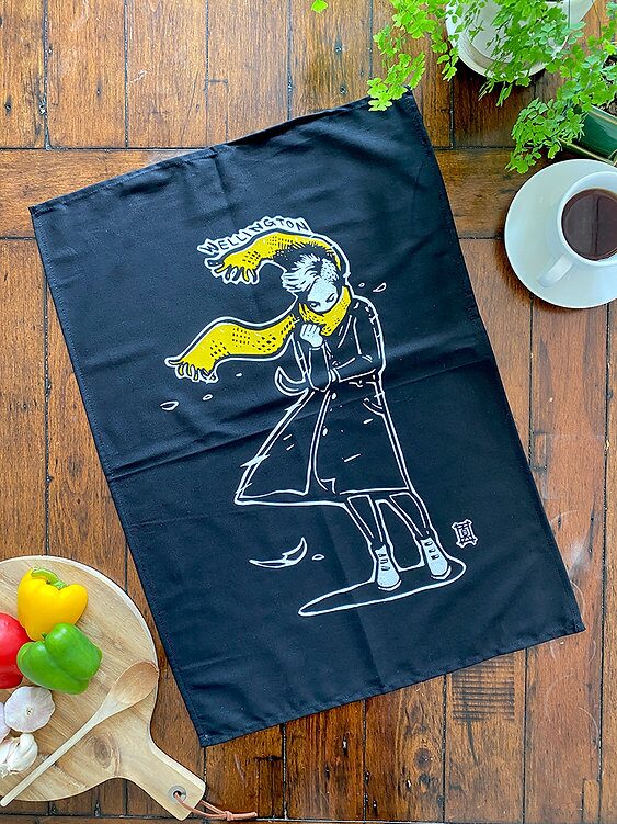 Tea towel - Wellygirl