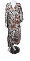 Animal Print Caftan