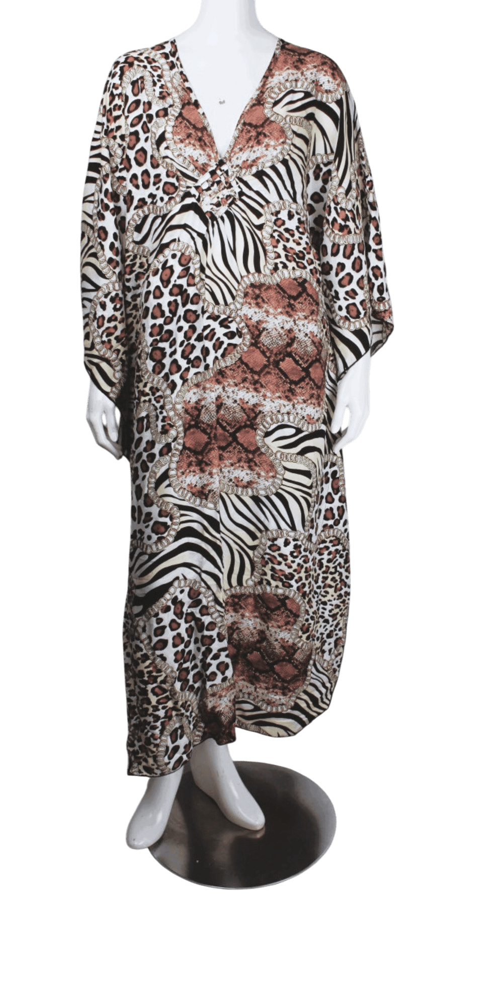 Animal Print Kaftan – relaxed fit with striking animal print