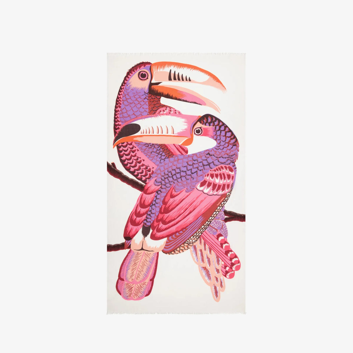 Inoui Scarf/Sarong - TOUCAN 100% Cotton 100x190cm