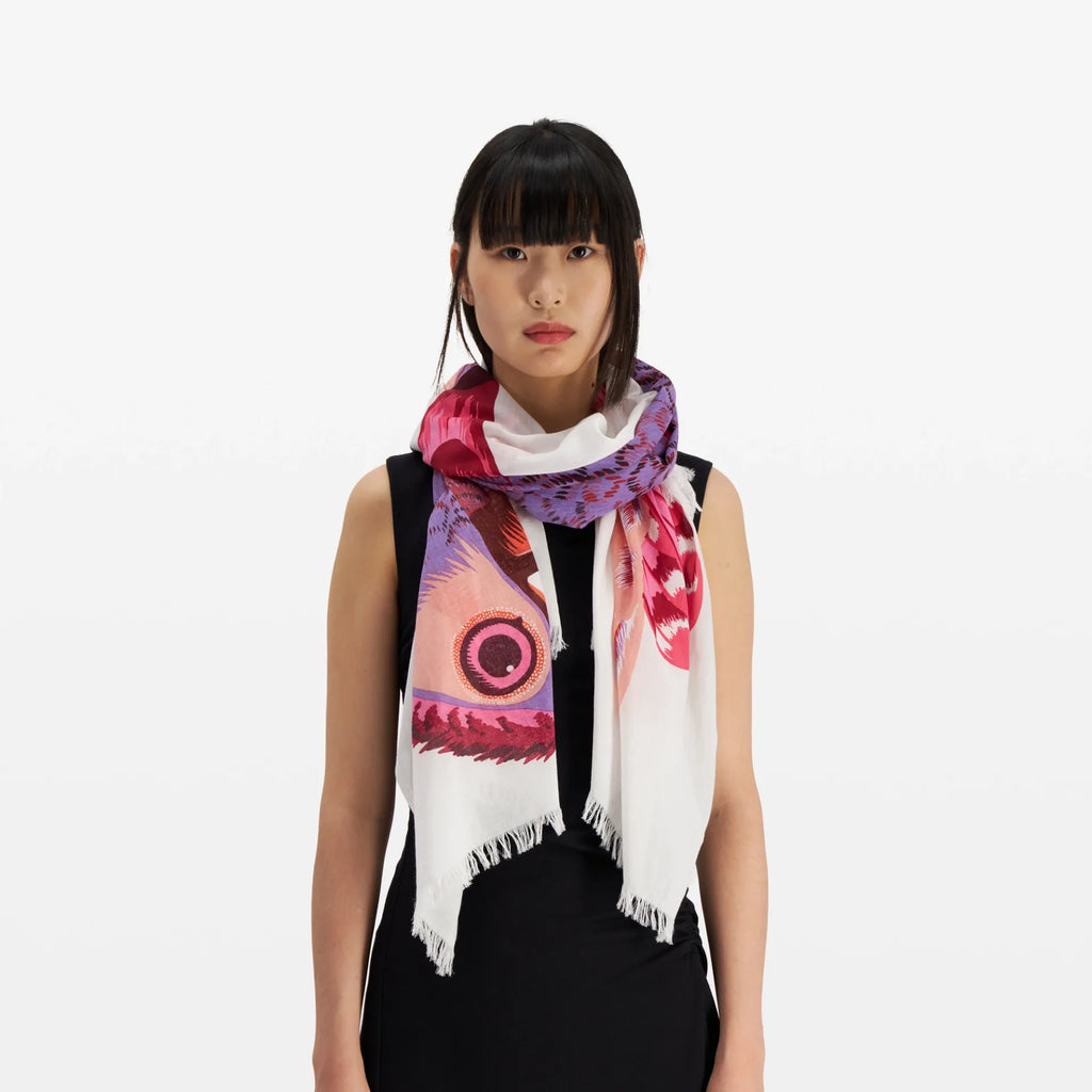 Inoui Scarf/Sarong - TOUCAN 100% Cotton 100x190cm