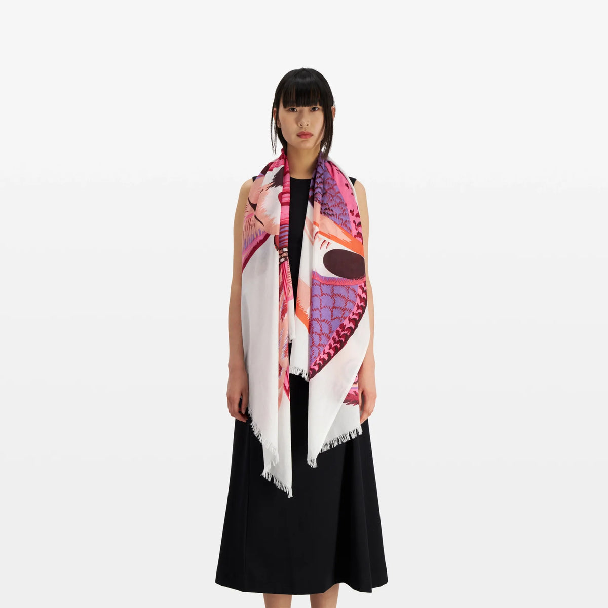 Inoui Scarf/Sarong - TOUCAN 100% Cotton 100x190cm