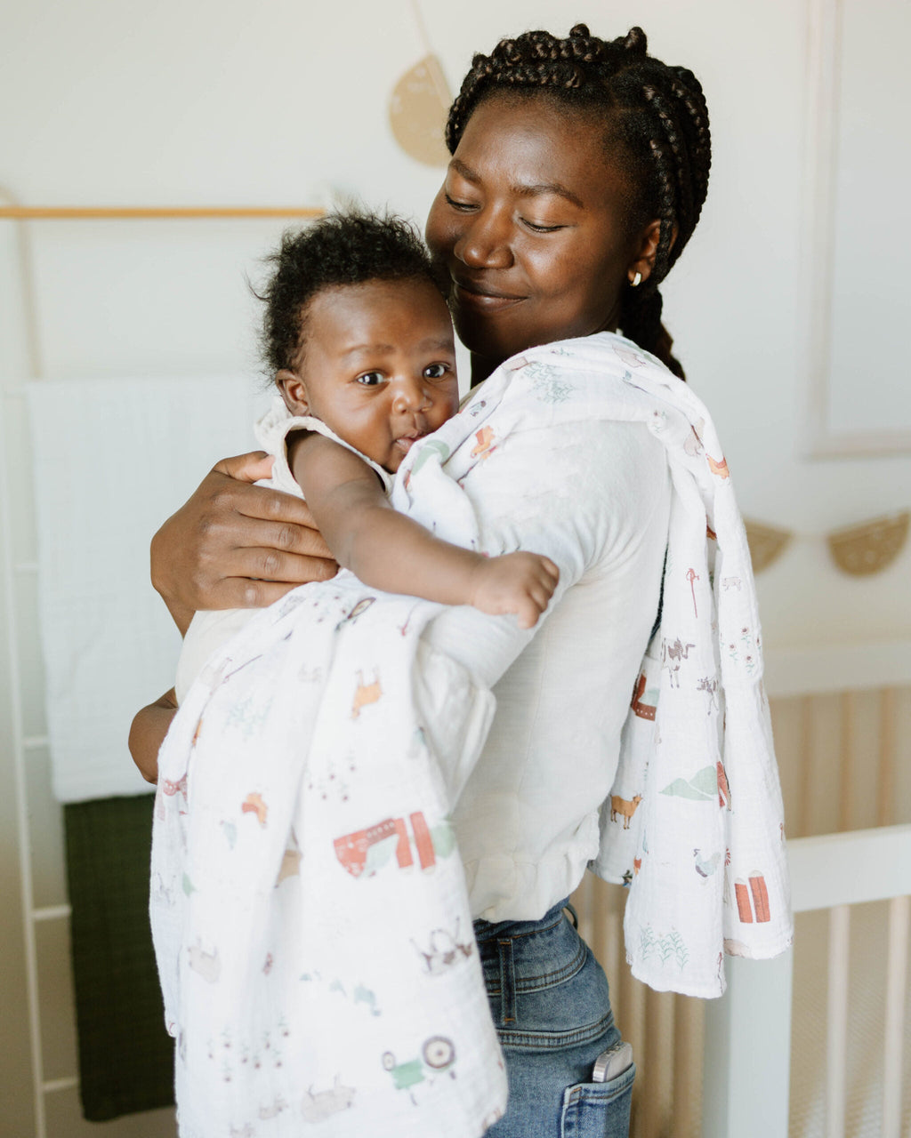 Swaddle  - Cotton Muslin