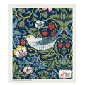 William Morris Swedish Dishcloth - Strawberry Thief