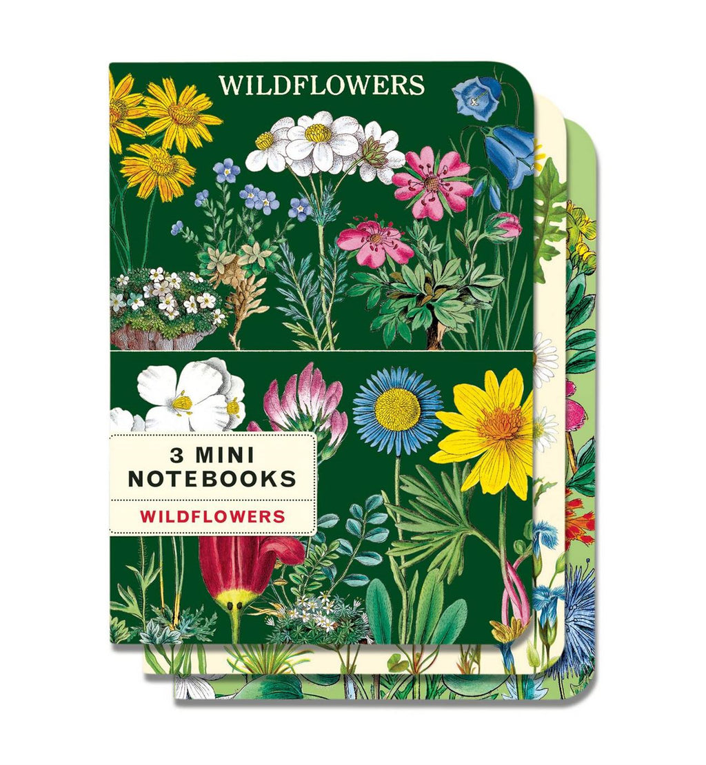 Wildflowers 2 Set of 3 - Mini Notebooks