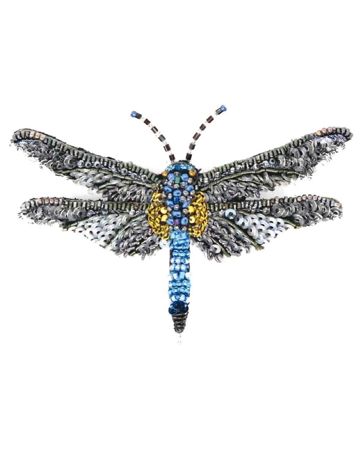 Brooch Blue Dasher Dragonfly