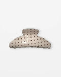 Mini Brown Dots Hair Claw