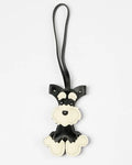 Black Sherry Dog Keychain