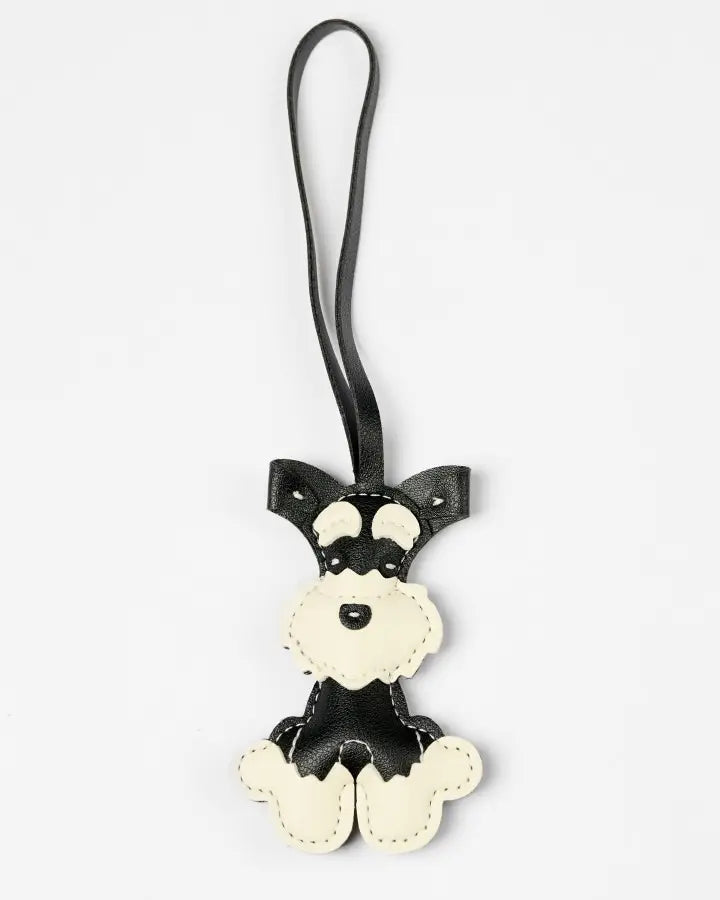 Black Sherry Dog Keychain