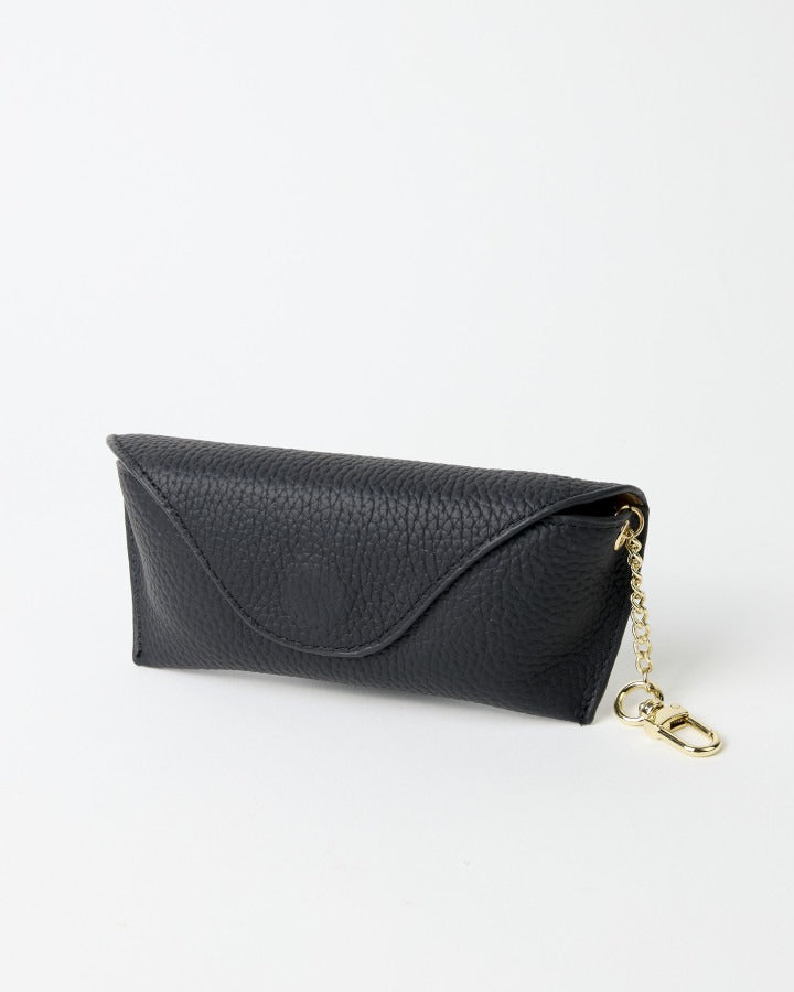 Keychain Leather Sunglass Case