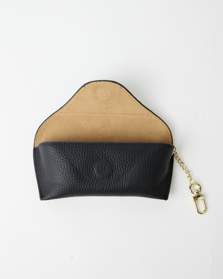 Keychain Leather Sunglass Case