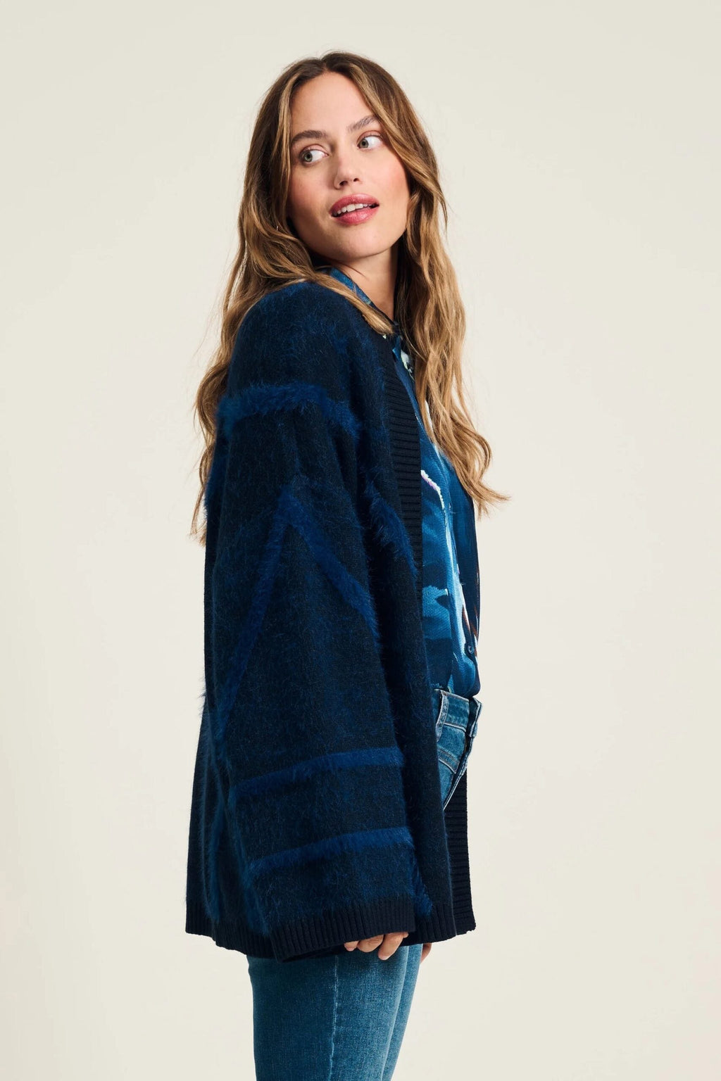 Cardigan - Midnight Blue