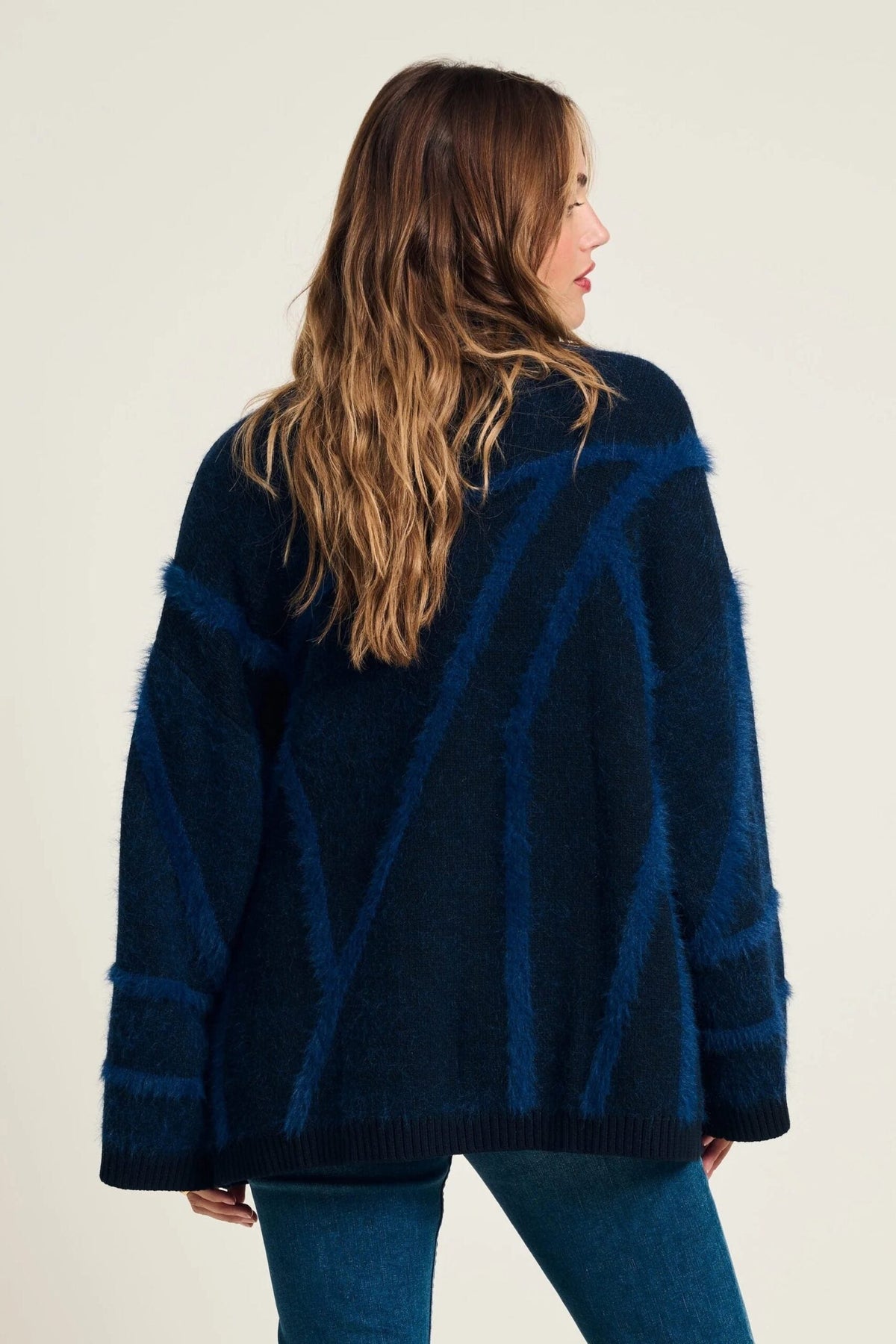 Cardigan - Midnight Blue