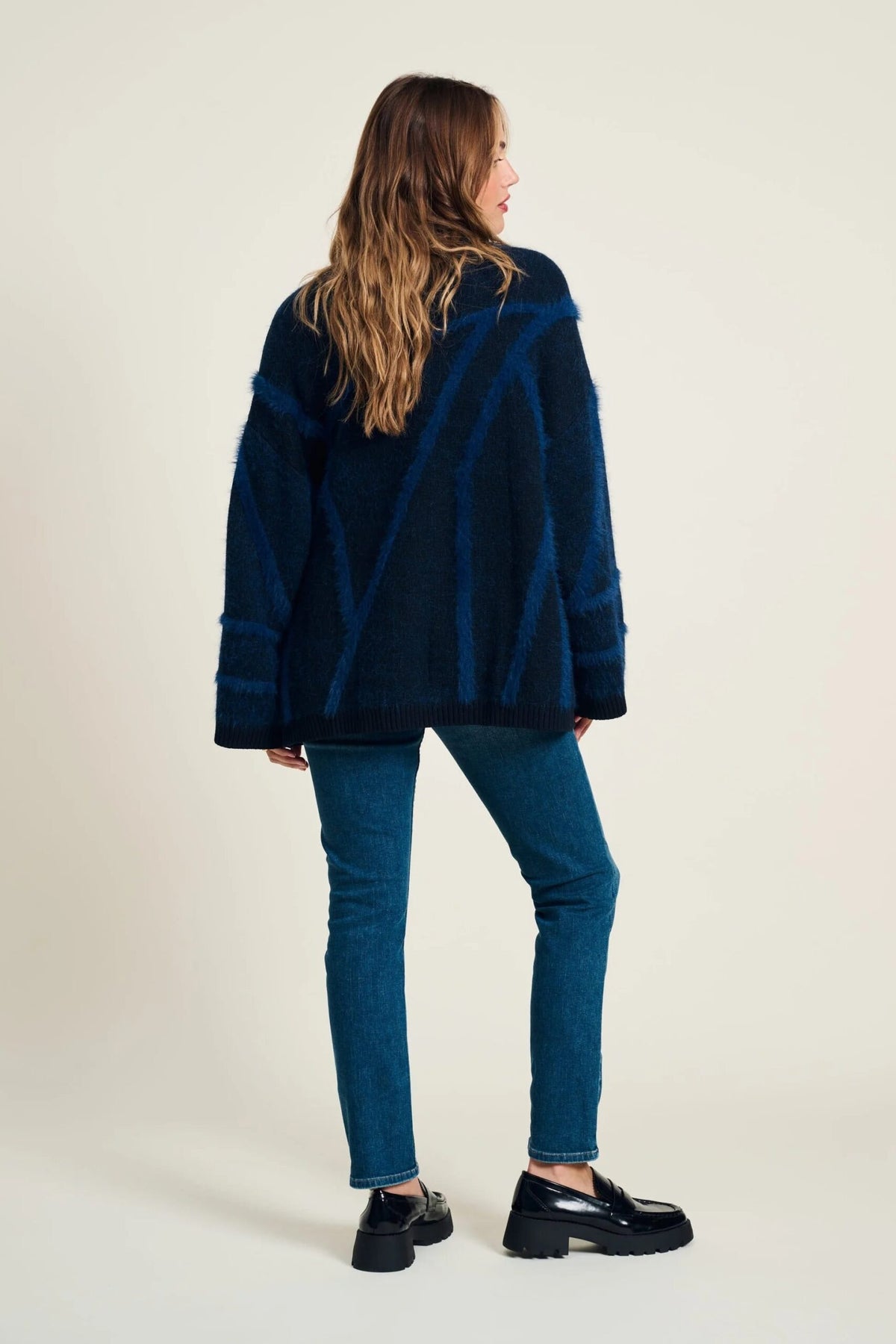 Cardigan - Midnight Blue