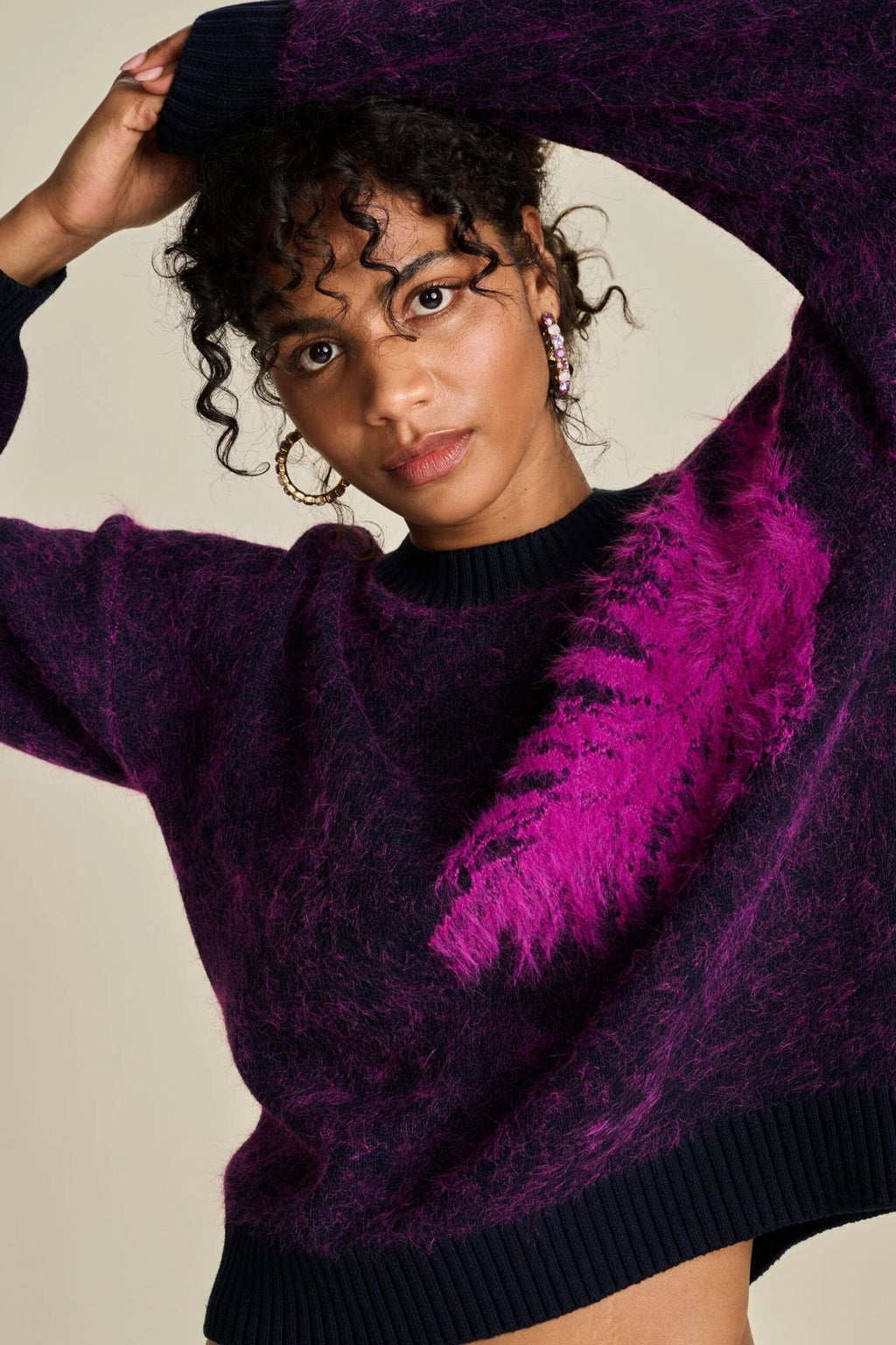 Pullover - Feather Midnight Blue