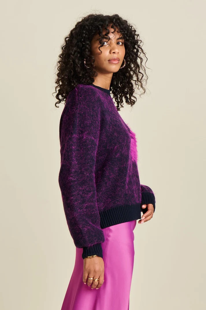 Pullover - Feather Midnight Blue