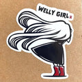 Sticker - Waterproof Wellygirl